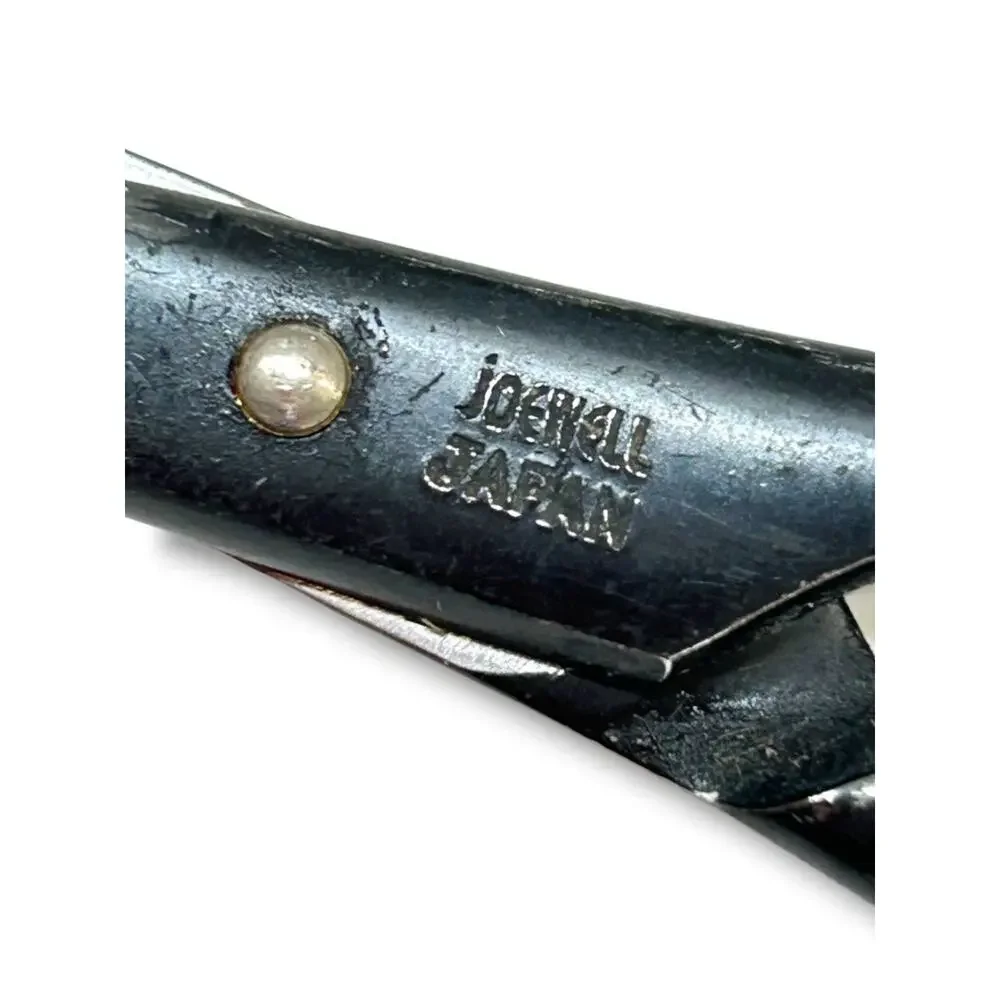 1980s Joewell Tokosha Cobalt 5‎ Hair Cutting Shears 310760 with Box and Case